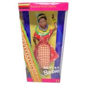 Kenyan Barbie Doll 1993 (Dolls of the World Collection)